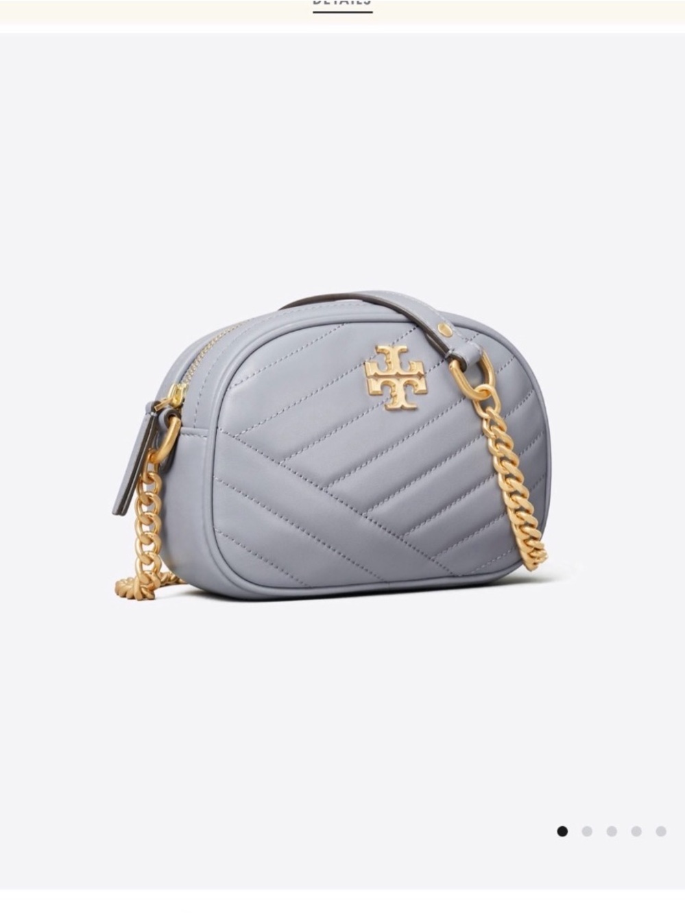 Tory Burch Kira Chevron Small  Camera Bag